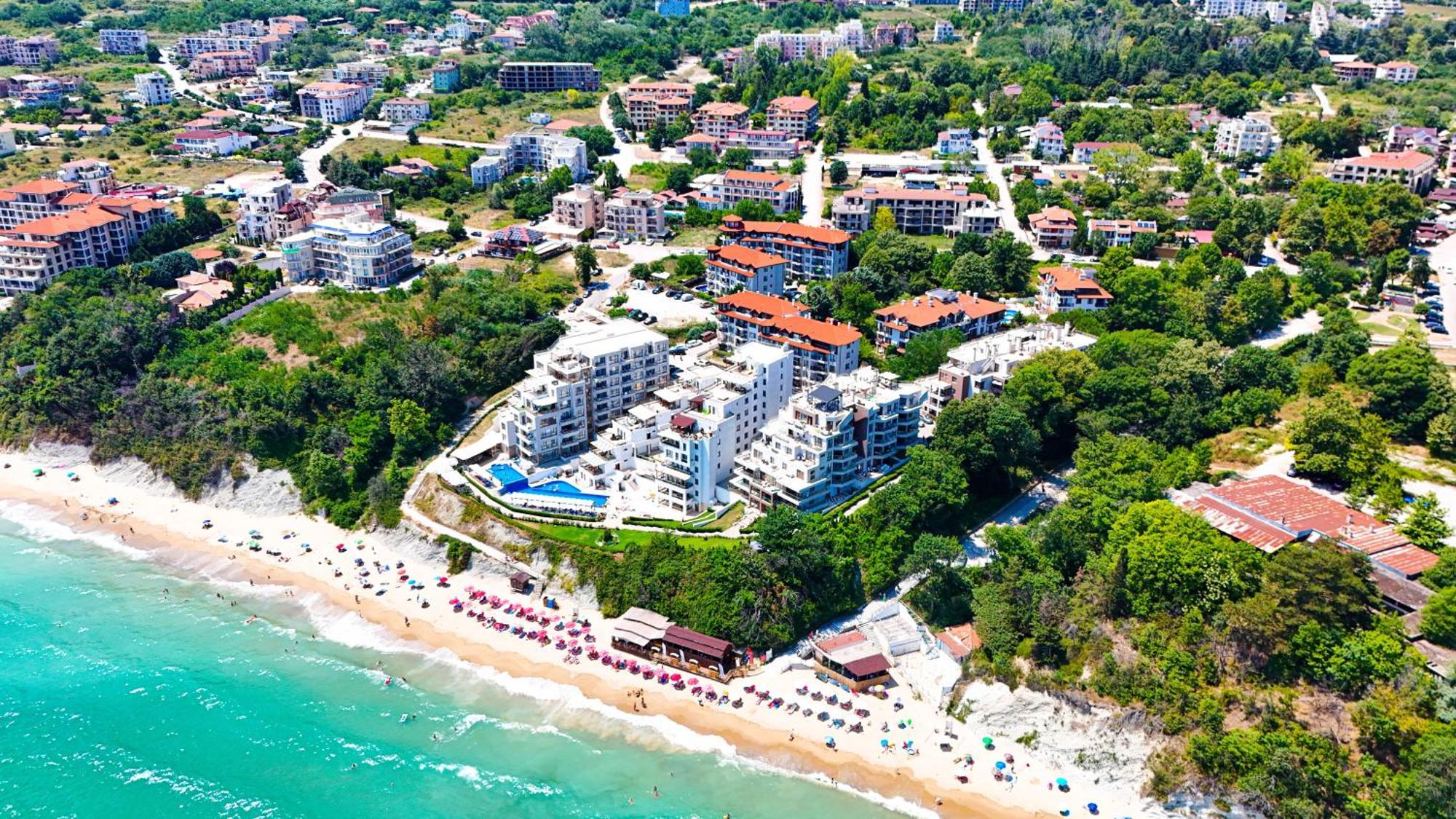 Апартаменти Бяла Клиф - Byala Cliff Apartments Exteriör bild
