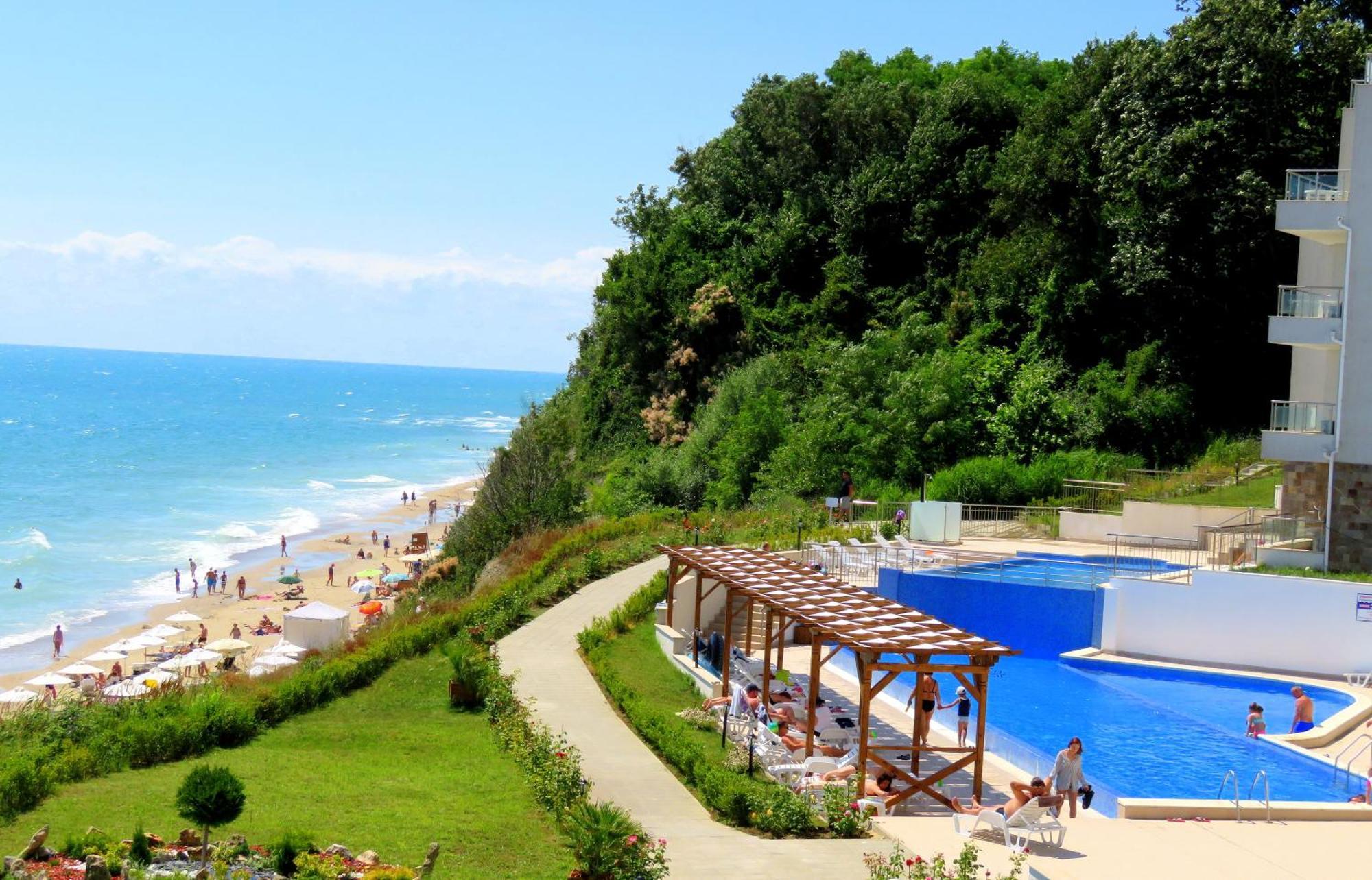 Апартаменти Бяла Клиф - Byala Cliff Apartments Exteriör bild