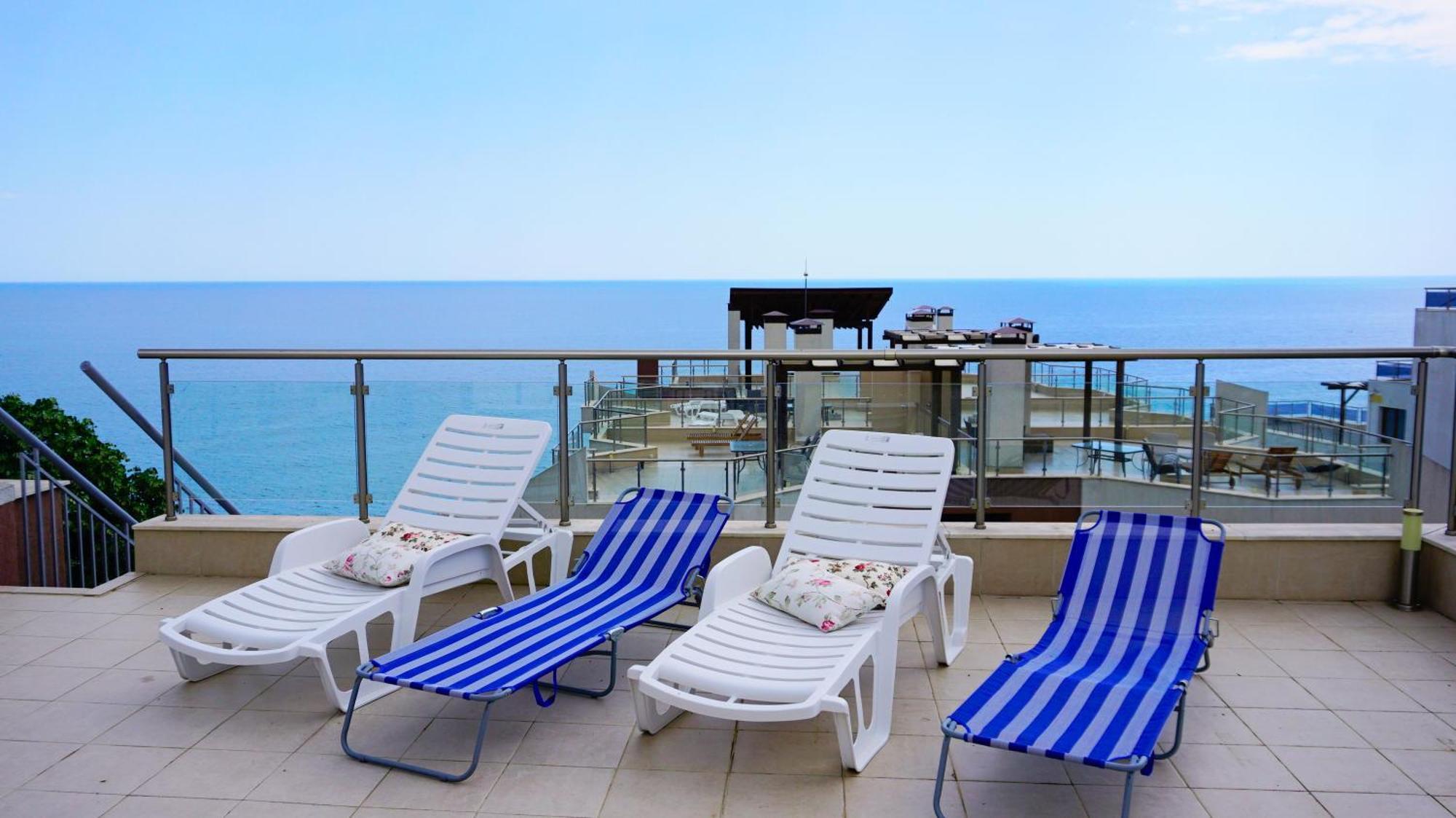 Апартаменти Бяла Клиф - Byala Cliff Apartments Exteriör bild