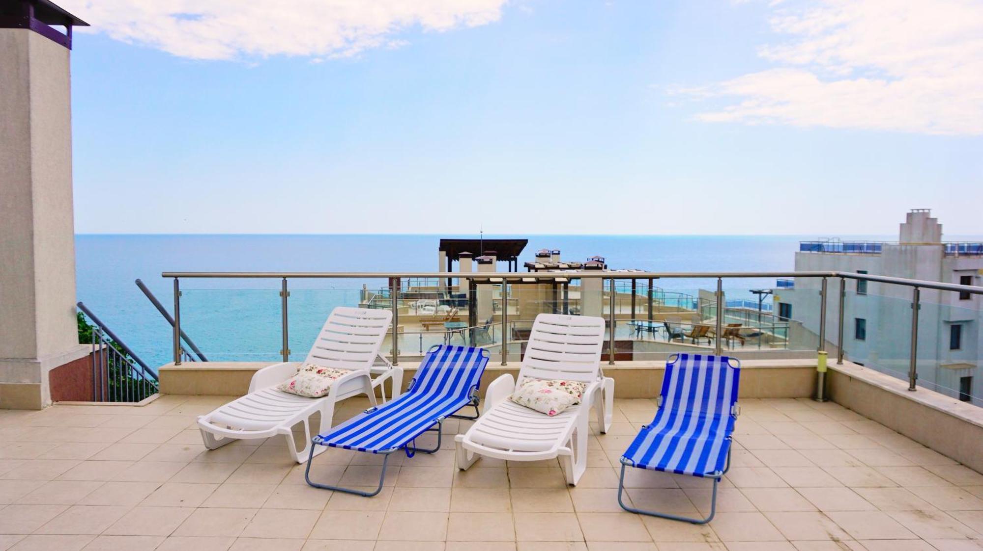 Апартаменти Бяла Клиф - Byala Cliff Apartments Exteriör bild