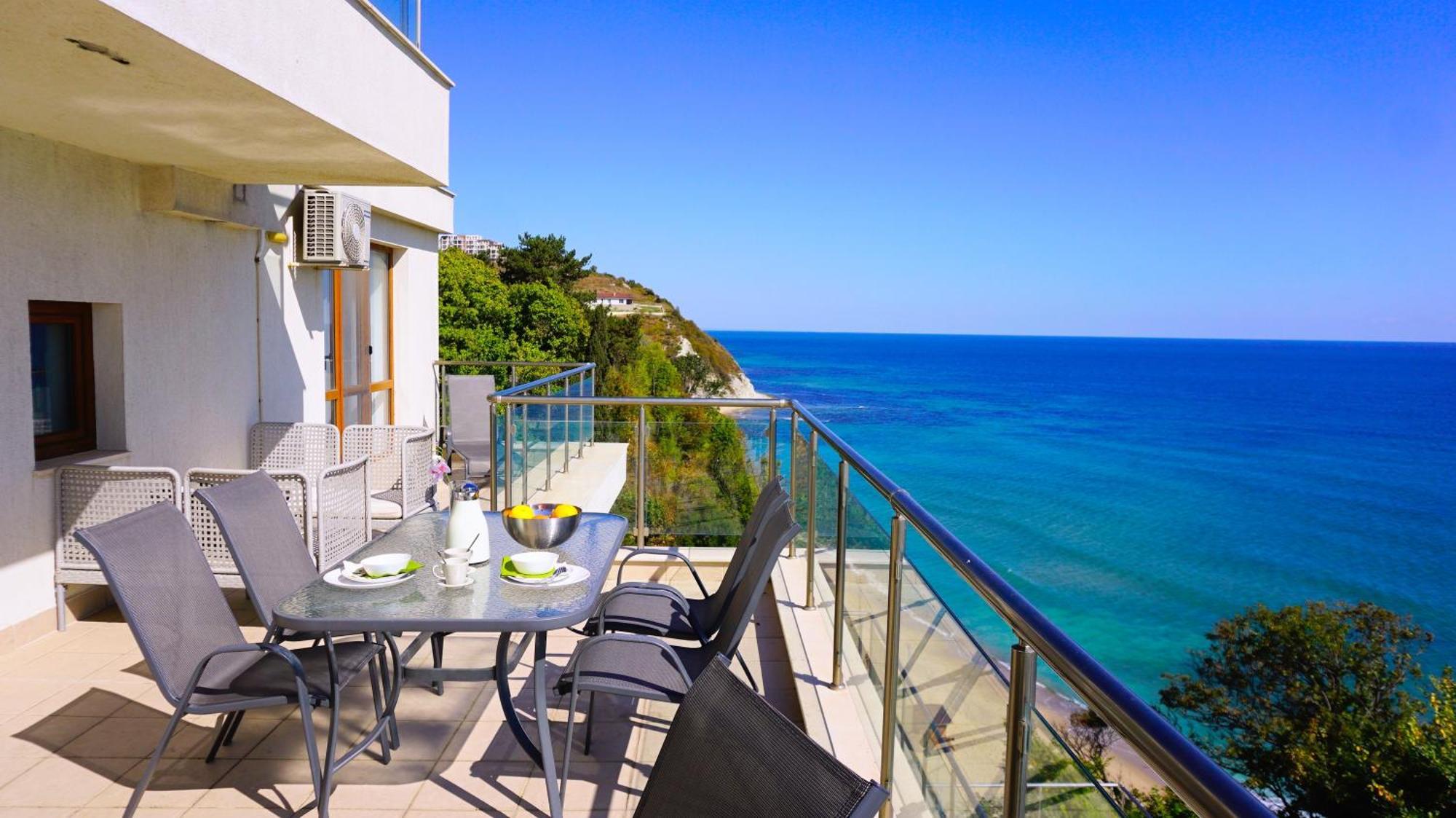 Апартаменти Бяла Клиф - Byala Cliff Apartments Exteriör bild