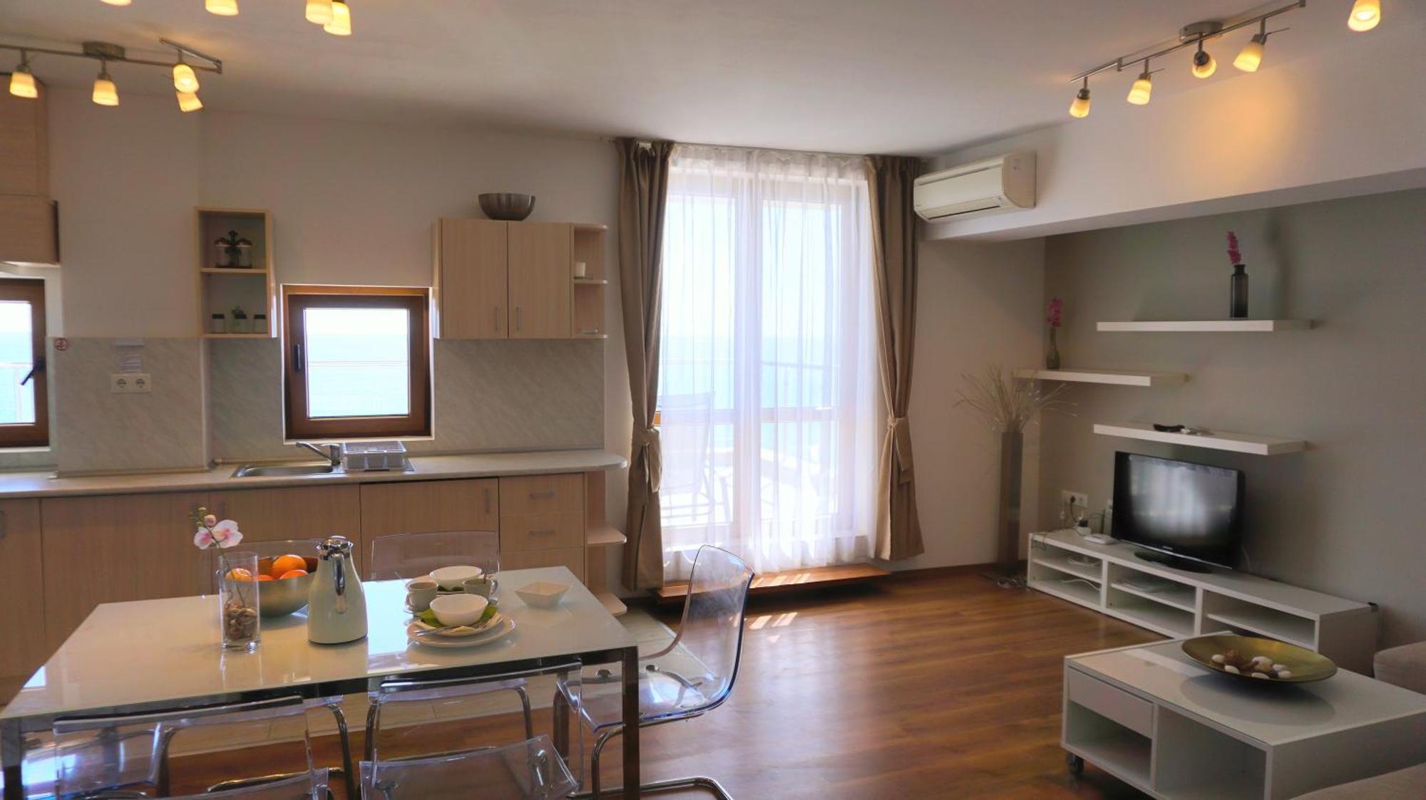 Апартаменти Бяла Клиф - Byala Cliff Apartments Exteriör bild